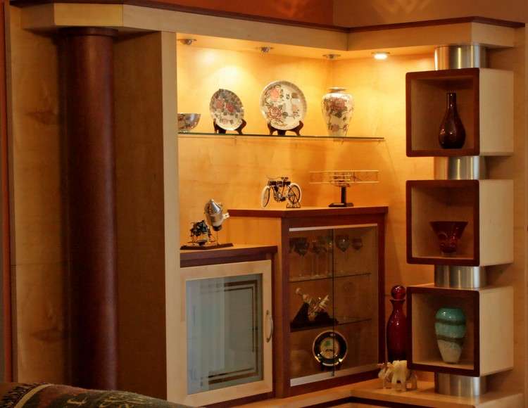 Modern corner unit
